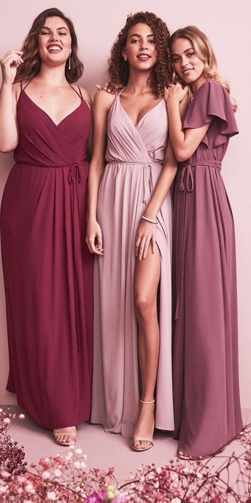 Rose Pink Bridesmaid Dress – Elegant Wedding Collection