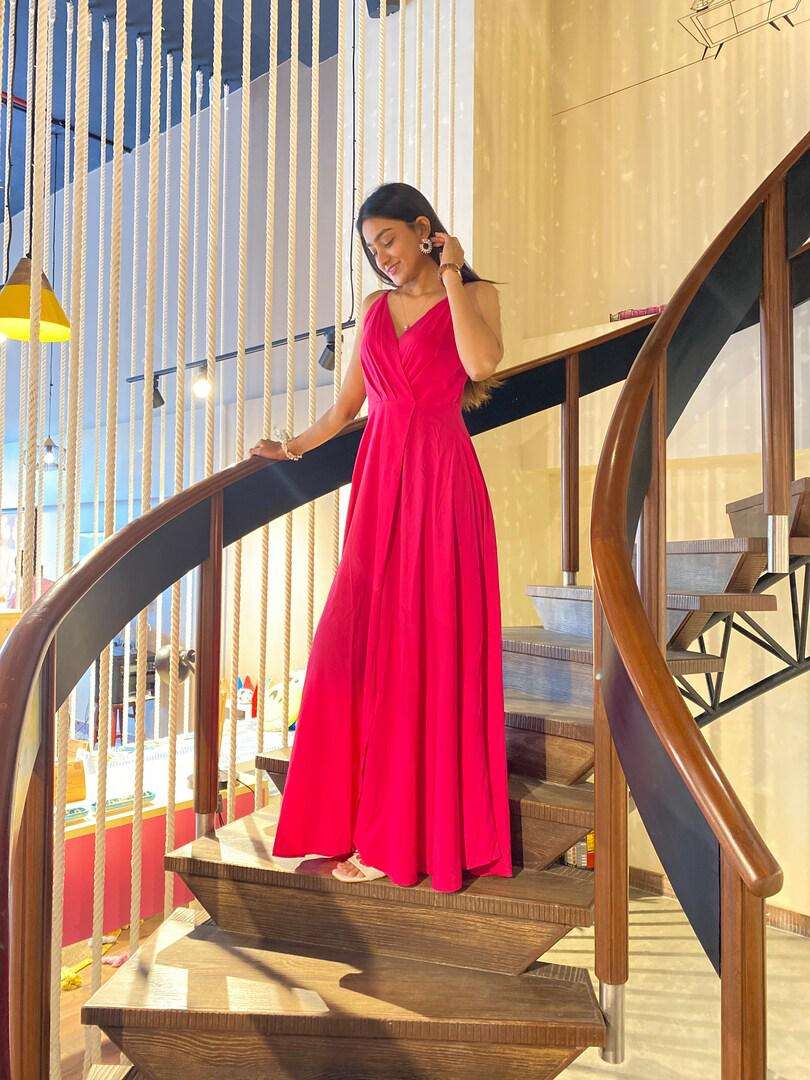 Women’s Maxi Party Dress – Western Style